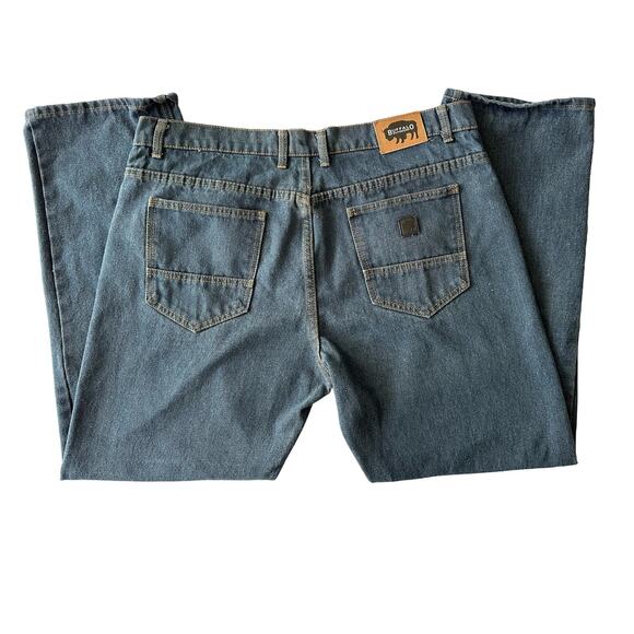 Buffalo By David Bitton Men's Jeans Straight Size 38 Heavy - Picture 1 of 5